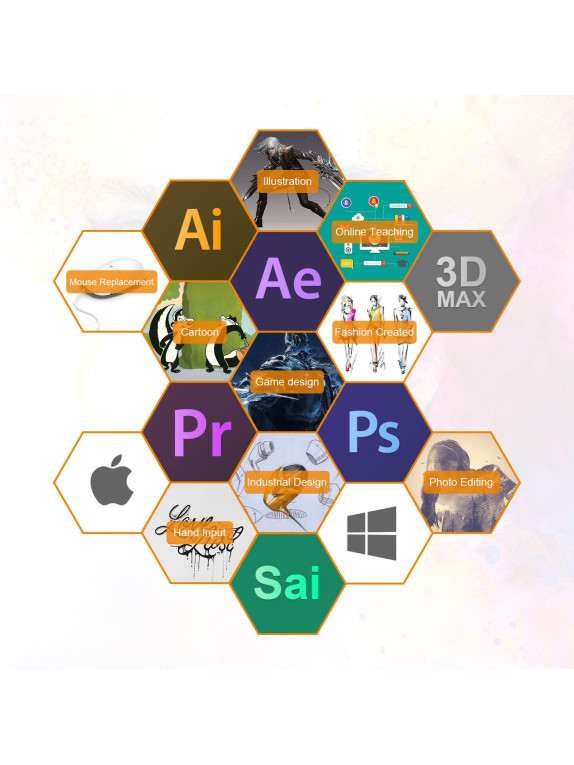 GAOMON M106K Grafik çizim tableti