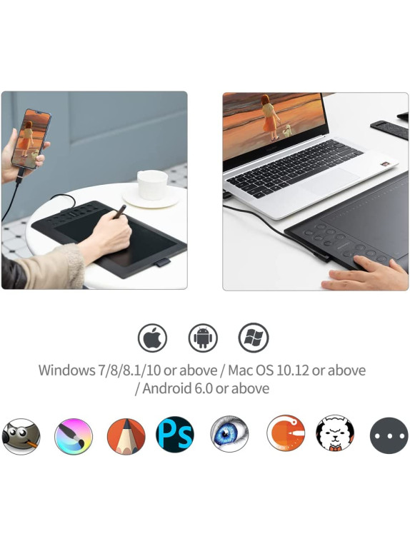 GAOMON M106K Grafik çizim tableti
