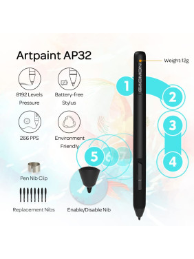 GAOMON S620 Grafik çizim tableti