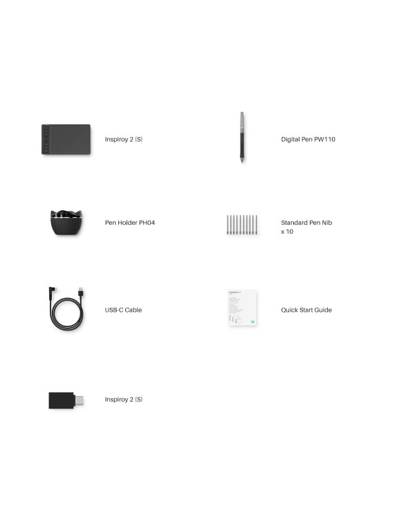 HUION H641P Grafik çizim tableti