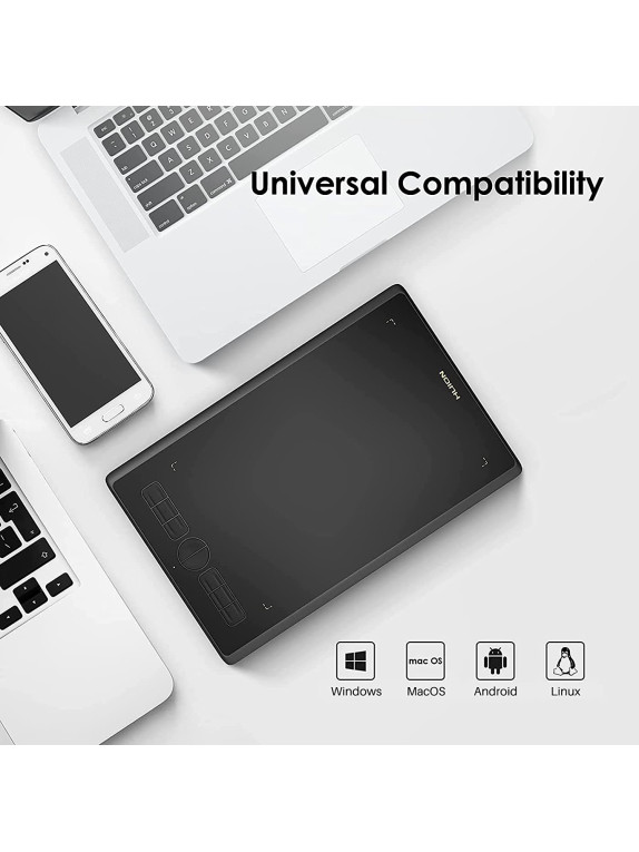 HUION H580X Grafik çizim tableti