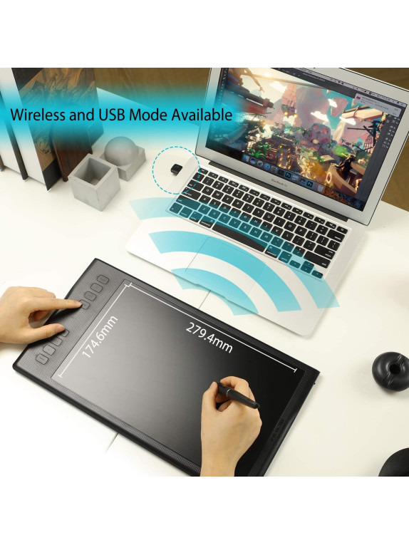 HUION Q11KV2 Grafik çizim tableti