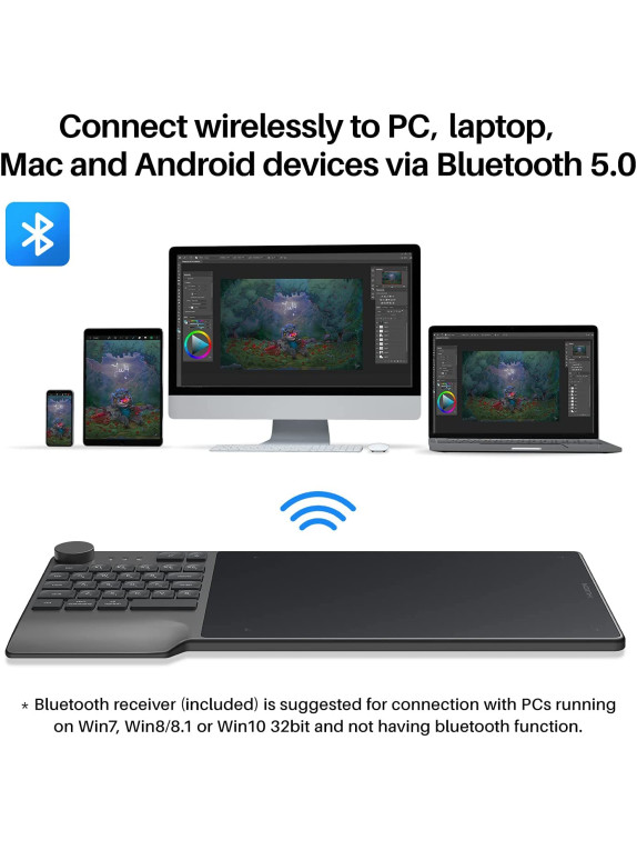 HUION KD200 Grafik çizim tableti