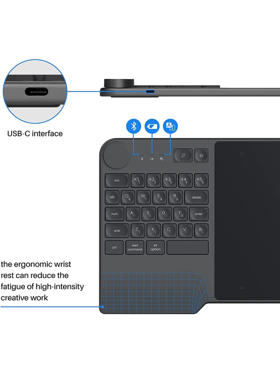 HUION KD200 Grafik çizim tableti