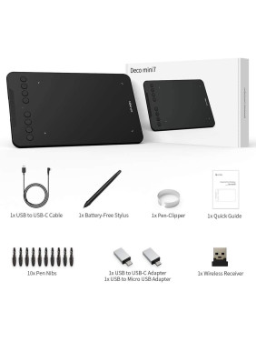 XP-PEN DecoMini7W Grafik çizim tableti